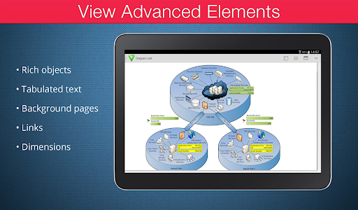 Captura de pantalla de VSD Viewer for Visio Drawings