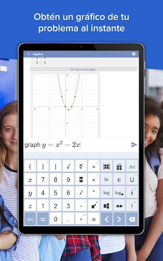 Captura de pantalla de Mathway