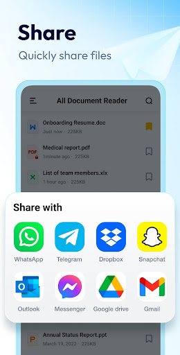 Captura de pantalla de Document Reader & PDF Editor