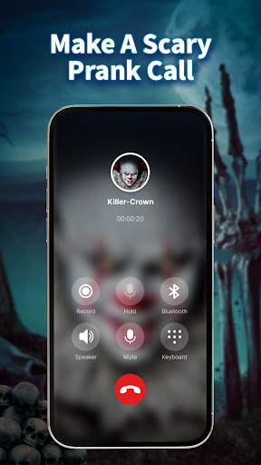 Captura de pantalla de Scary Prank Call & Fake Chat