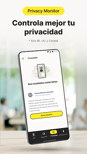 Captura de pantalla de Norton VPN: Secure Wi-Fi Proxy