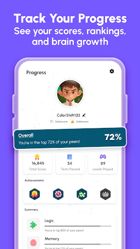 Brainova: IQ Test & Logic Game screenshot