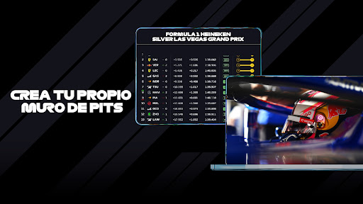 Captura de pantalla de F1 TV