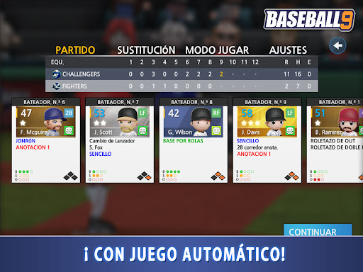 Captura de pantalla de BASEBALL 9