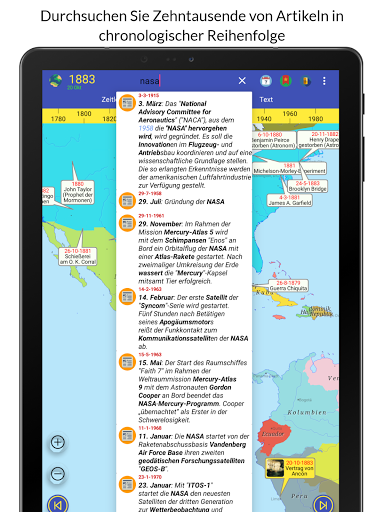 Weltgeschichte Atlas Screenshot