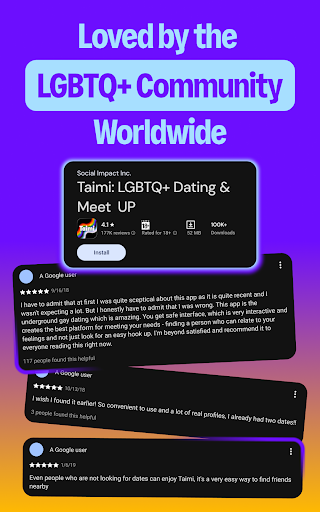 Taimi: LGBTQ+ Dating & Meet Up screenshot