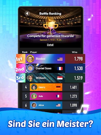 Rhythm Rush Lite-klavierspiele Screenshot