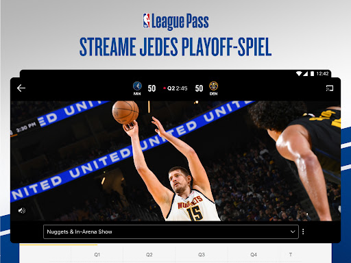 NBA: Live-Spiele & Spielstände Screenshot