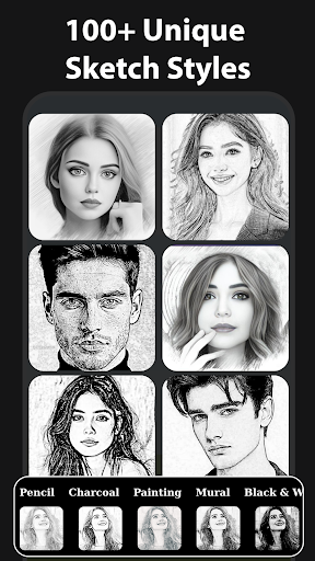 Pencil Sketch Photo Editor screenshot