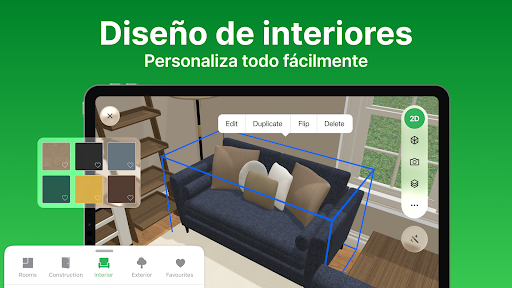 Captura de pantalla de Planner 5D: IA Diseño de Casas