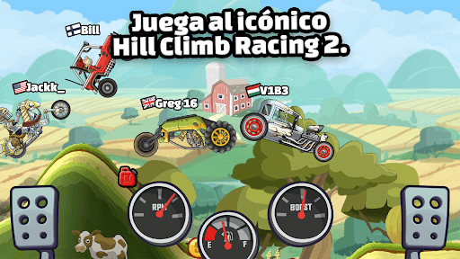 Captura de pantalla de Hill Climb Racing 2