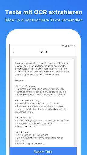 Mobile Scanner - Scannt Alles Screenshot