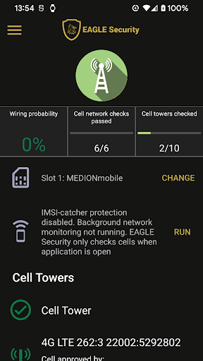 EAGLE Security UNLIMITED screenshot