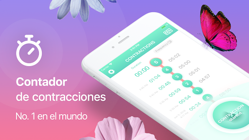 Captura de pantalla de Contador de contracciones 9m
