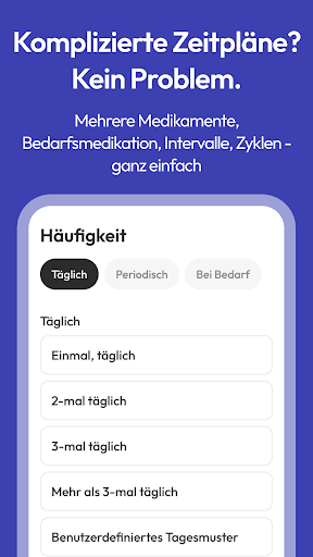Pillo: Tabletten-Erinnerung Screenshot