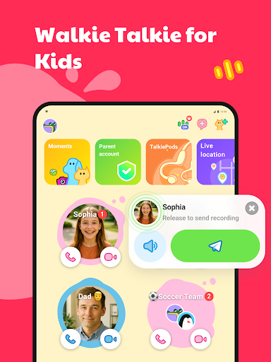 JusTalk Kids - Safe Messenger screenshot