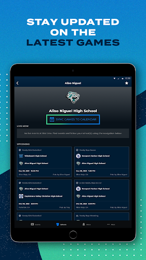 Captura de pantalla de NFHS Network
