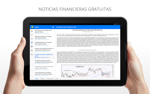 Captura de pantalla de MetaTrader 5
