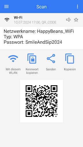 QR & Barcode Scanner (Deutsch) Screenshot