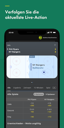 bet365 Sportwetten Screenshot