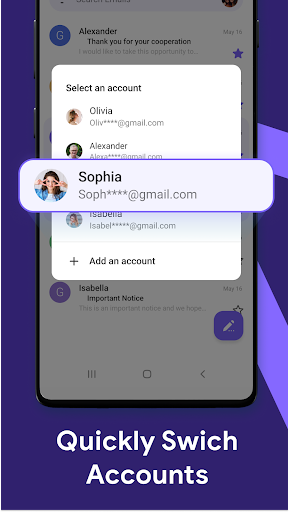 Captura de pantalla de Email: Fast, Manage All Mails