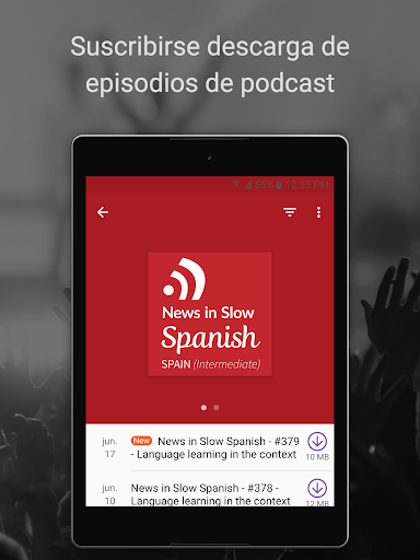 Captura de pantalla de Podcast Radio Música- Castbox