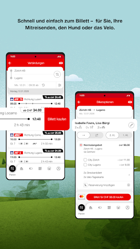 SBB Mobile Screenshot