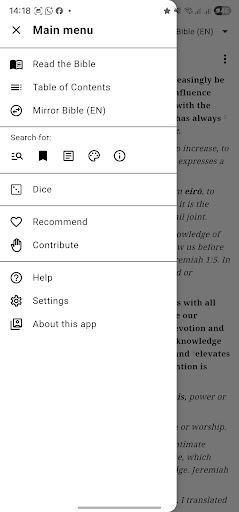 Mirror Study Bible screenshot
