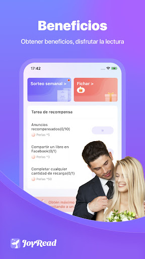 Captura de pantalla de JoyRead-Novelas e historias