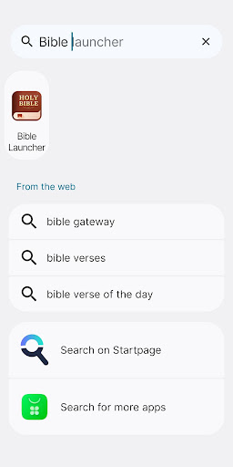 Captura de pantalla de Bible Launcher-KJV & Prayer