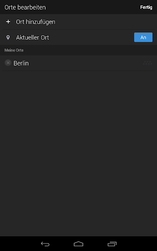 Yahoo Wetter Screenshot