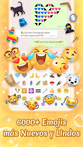 Captura de pantalla de Facemoji AI Teclado Emoji&Font