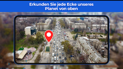 GPS Erde Karte Radarwarner Screenshot
