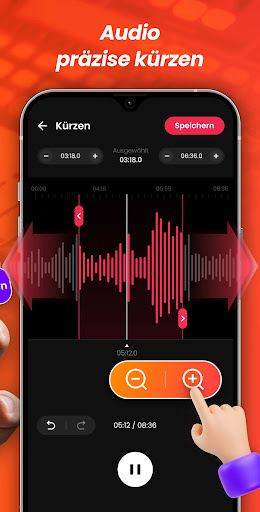Audio-Editor, Musik Schneiden Screenshot
