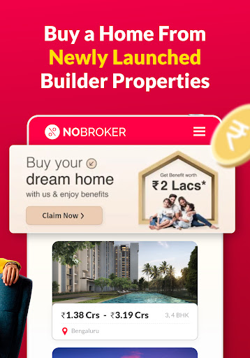 NoBroker Rent, Buy, Sell Flats Screenshot