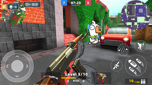 Captura de pantalla de Royale Gun Battle: Pixel Shoot