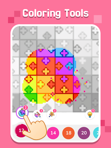 Pixel Coloring-Color by number screenshot