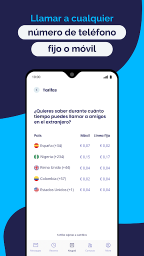 Captura de pantalla de Talk360 - Llamadas por Wifi