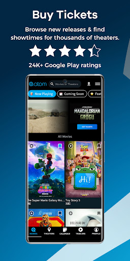 Atom - Movie Tickets & Times screenshot