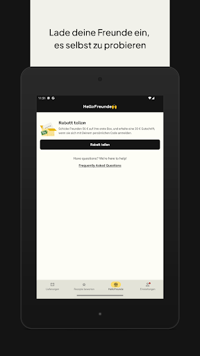 Factor: Frische Fertiggerichte Screenshot