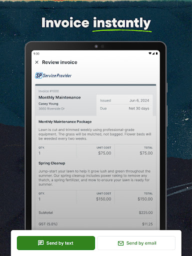 Captura de pantalla de Jobber: Field Service Software