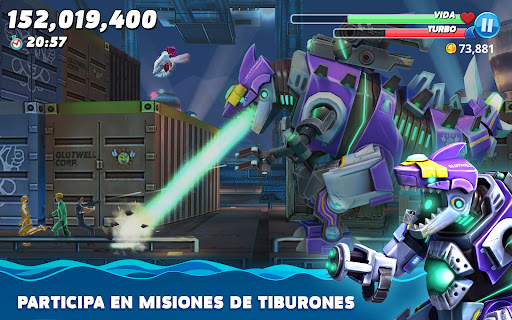 Captura de pantalla de Hungry Shark World