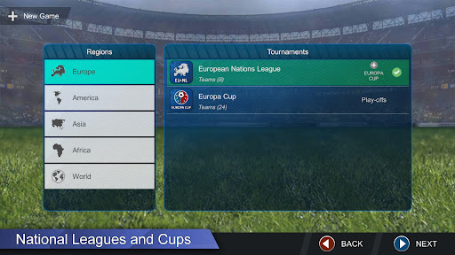 Captura de pantalla de Pro League Soccer