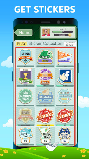 Captura de pantalla de Spider Solitaire Deluxe® 2