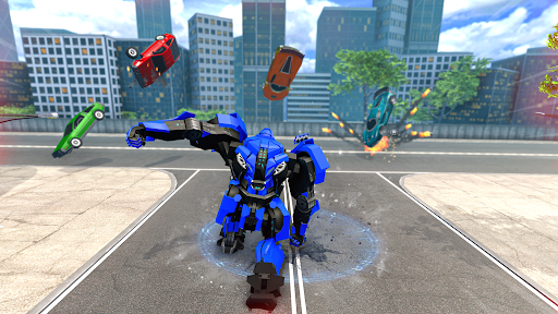 Captura de pantalla de Dino Transform Robot Games