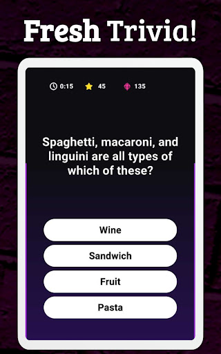 Captura de pantalla de Trivia Night