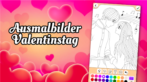 Valentin liebe bilder malen Screenshot