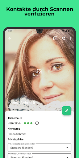 Threema. Der sichere Messenger Screenshot