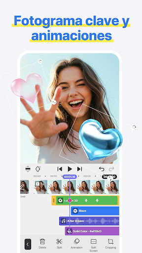 Captura de pantalla de Spring - Editor de Videos