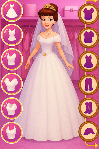 Captura de pantalla de Dress Up Royal Princess Doll